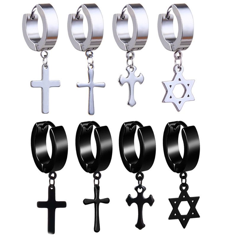 pentacle earrings