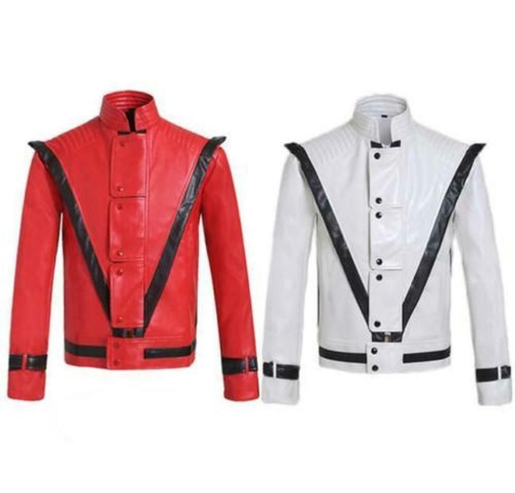 Compra Michael Jackson Thriller Billie Jean PU Chaquetas Niño Danza Moderna  Traje De Cosplay Barato | Entrega Rápida Y Calidad | DHgate Spain \u0026 Mexico