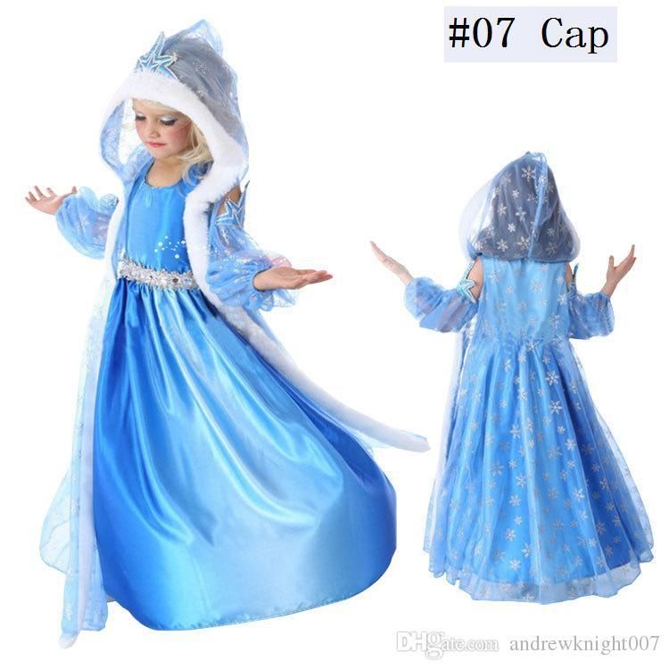 Grils Disney Frozen Princess Queen Elsa Anna Cosplay Costume Party Fancy DressG3
