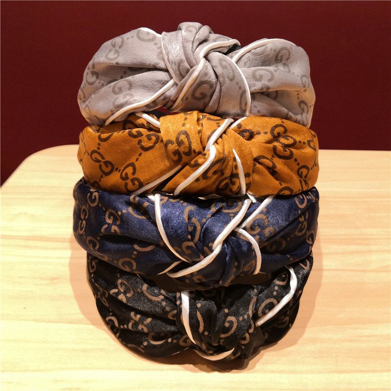2019 Vintage Style Headbands Print Letter Yoga Headband Fashion