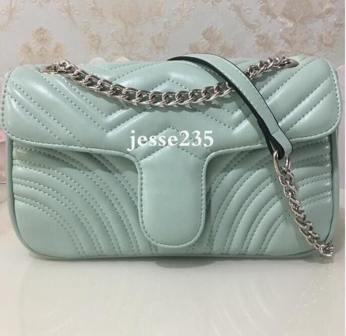 silver chain cross body bag