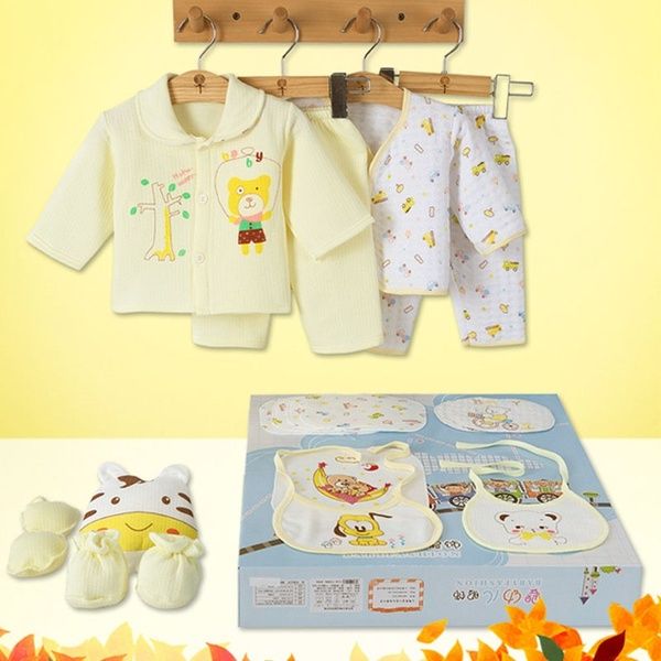 18pcs Cotton Newborn Baby /& Toddler Clothing Sets infant set with gift bag Set