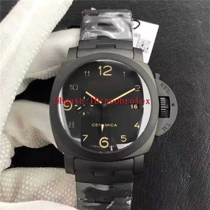 Vs Factory Pam438 Watch Swiss P 9001 Automatic Movement 21600 Vph Full Black Matte Ceramic Case Bracelet Sapphire Crystal Pam00438 Watch Black Watches Wholesale Watches From Noobrolex 502 6 Dhgate Com