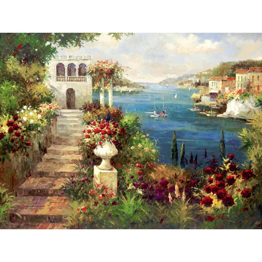 Acquista Impressionismo Dipinti Darte Marina Di Leuca II Paesaggi Olio Su  Tela Handmade Arte Regalo A 68,23 € Dal Reeme | DHgate.Com