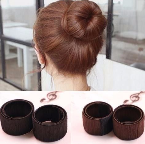 2019 21 Cm Magic Hair Styling Multi Function Hair Donut Girls Hair
