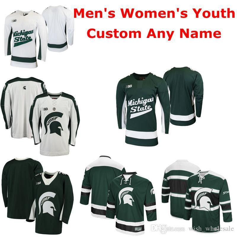 michigan state youth hockey jersey
