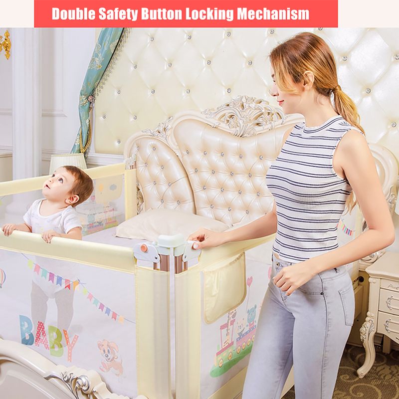 2020 Bed Rail Baby Bed Fence Safety Gate Baby Barrier For Beds Bed