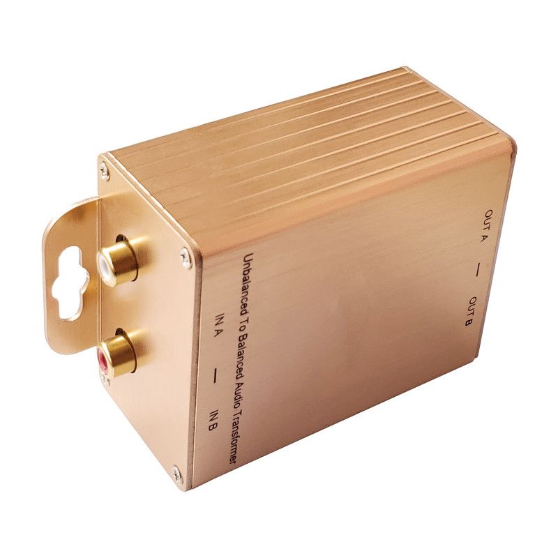 Unbalanced Audio To Balanced Adapter&Converter Stereo Line Audio To XLR