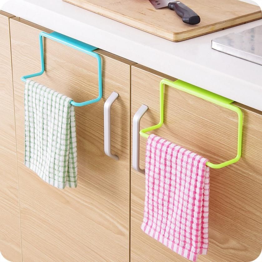 1x Puerta Del Armario Percha sobre Cocina Toallero gancho de almacenamiento de baño