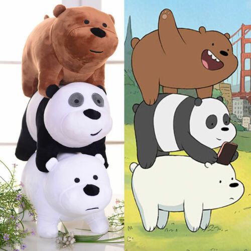 peluches de we bare bears