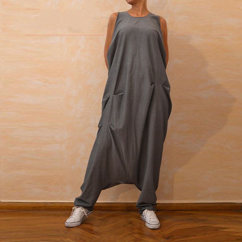 baggy harem rompers