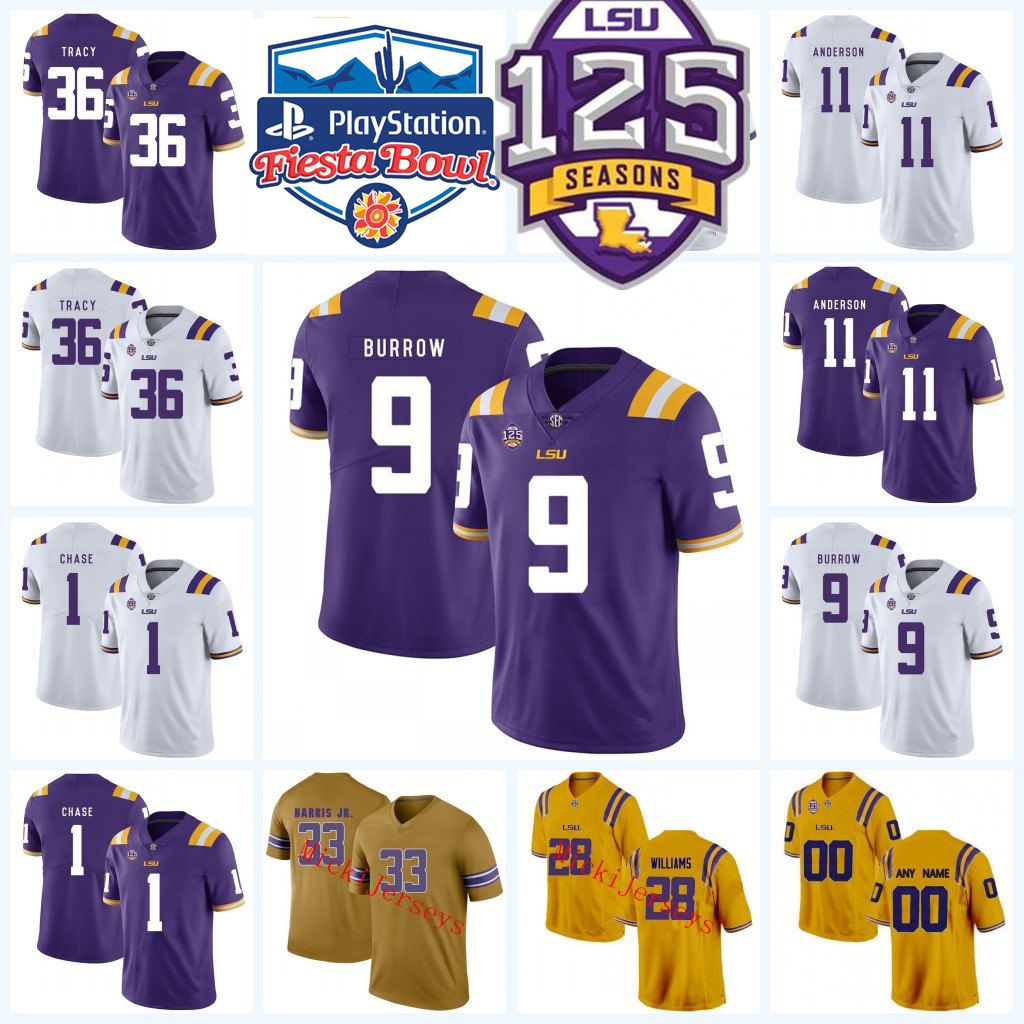 lsu burrow jersey