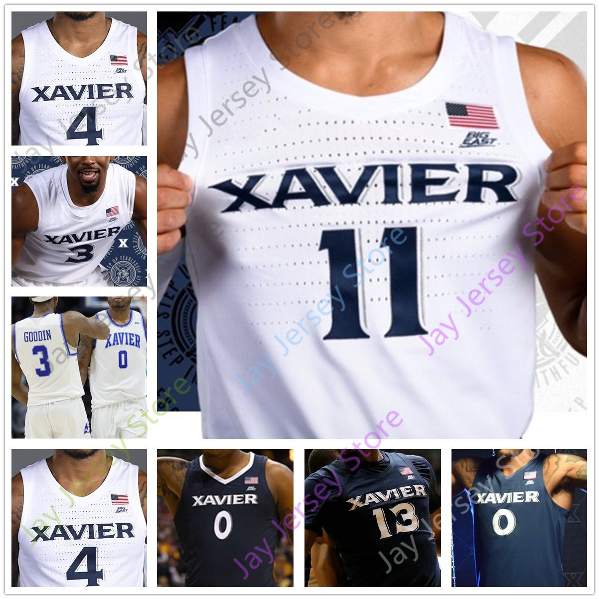 xavier basketball jersey