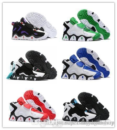 kids nike air barrage mid