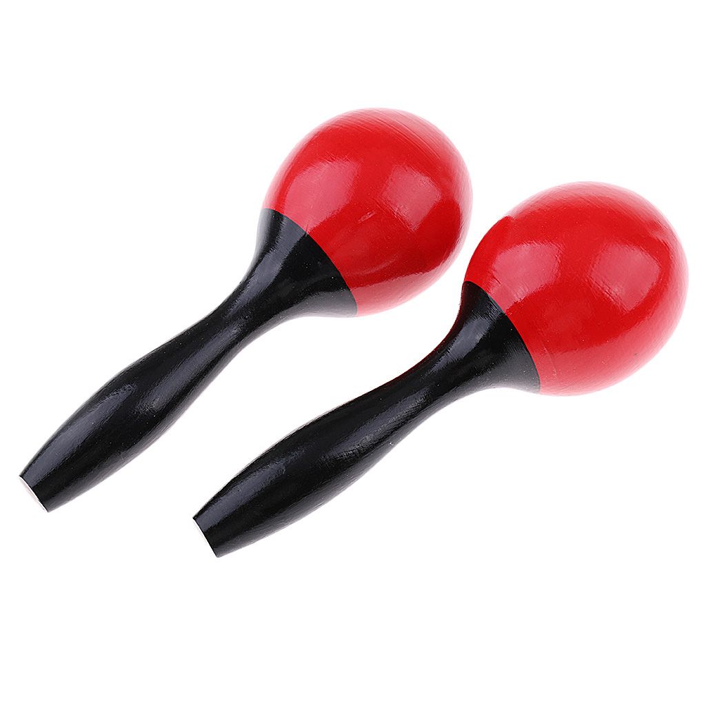 maracas de madera para niños