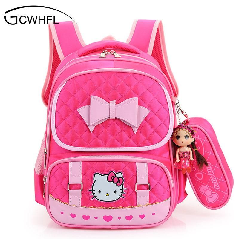 Toddler Kids Child Pink Dinosaur Backpack Schoolbag Shoulder Bag Satchel