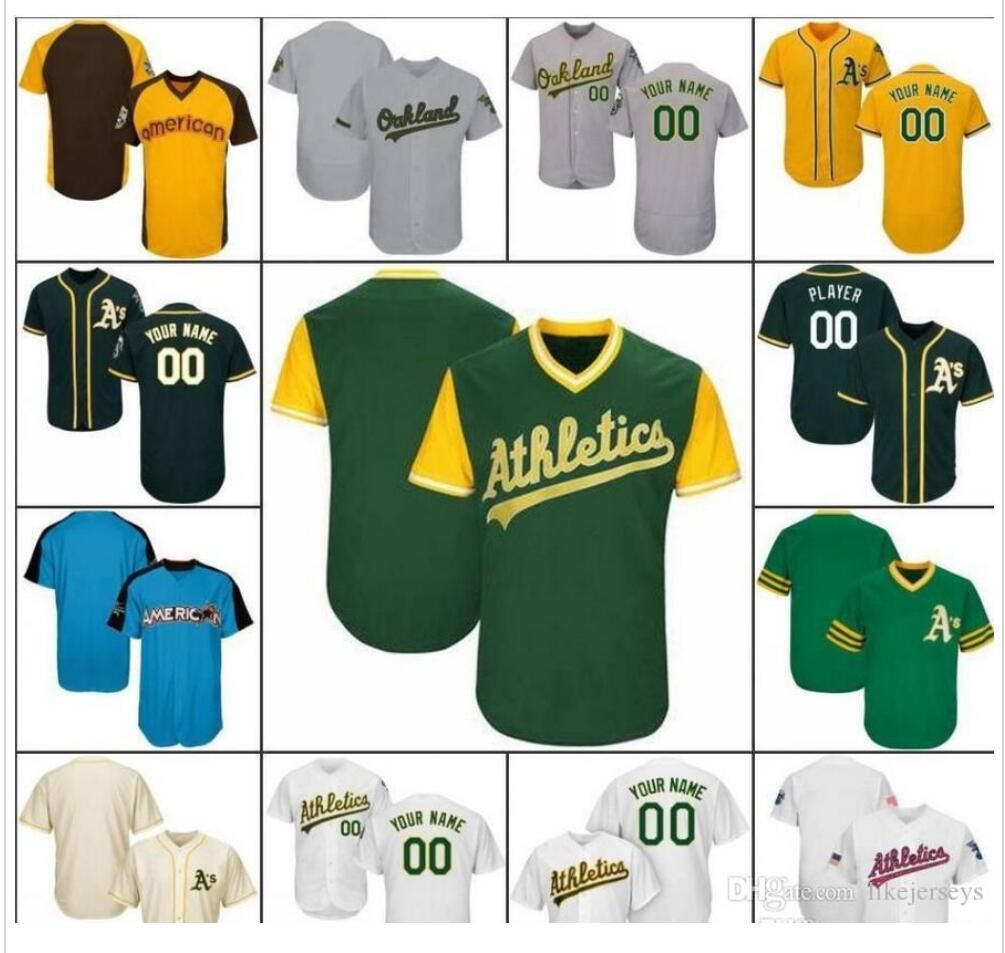 baseball jersey oakland athletics