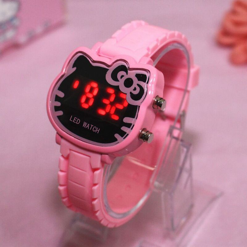 digital hand watch for girl