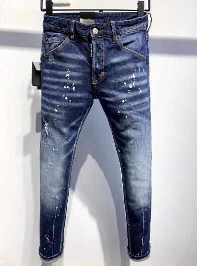 New Brand D2 Men Jeans Denim Jean Embroidery Tiger Pants Holes D2 Jeans  Zipper Men Pants Trousers Skinny\u0026#13;Dsquared2 Jeans Men 000000fbfe# From  Lemonone, $42.78 | DHgate.Com