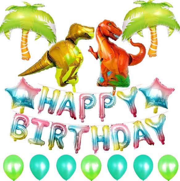 Acheter Pas Cher Dinosaure Joyeux Anniversaire Ballon Ensemble Helium Coeur Lettre Ballon Kit Aluminium Feuille Balloon Fete Danniversaire Decoration Jurassic Park Lh009 Du 10 63 Fr Dhgate