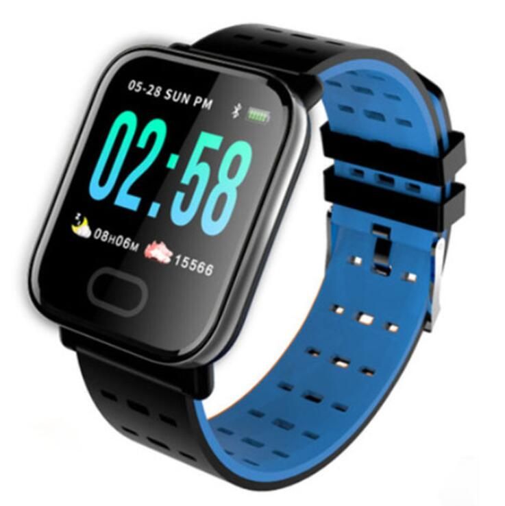 digital smartwatch with touch screen