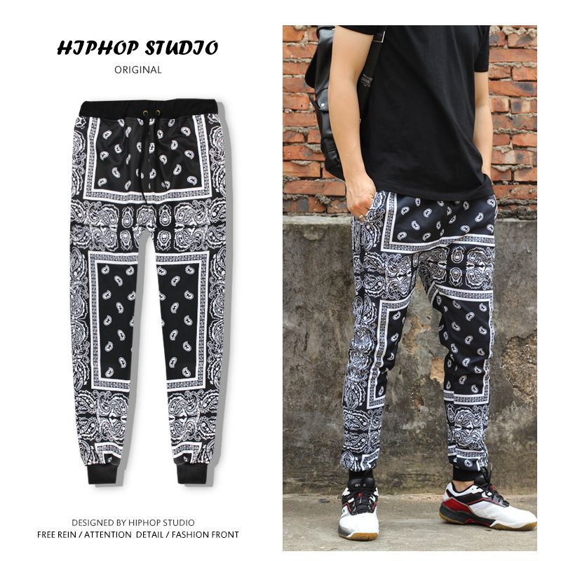 Compra Pantalones Mayor Diseñador De Pantalones Bandana Paisley Harem Gota  De La Entrepierna Pantalones Anchos De Hip Hop Joggers Para Hombres  Pantalones Deportivos Pantalones Hombre Niños Negro Barato | Entrega Rápida  Y