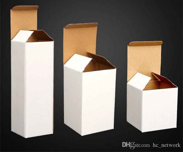 buy white cardboard boxes