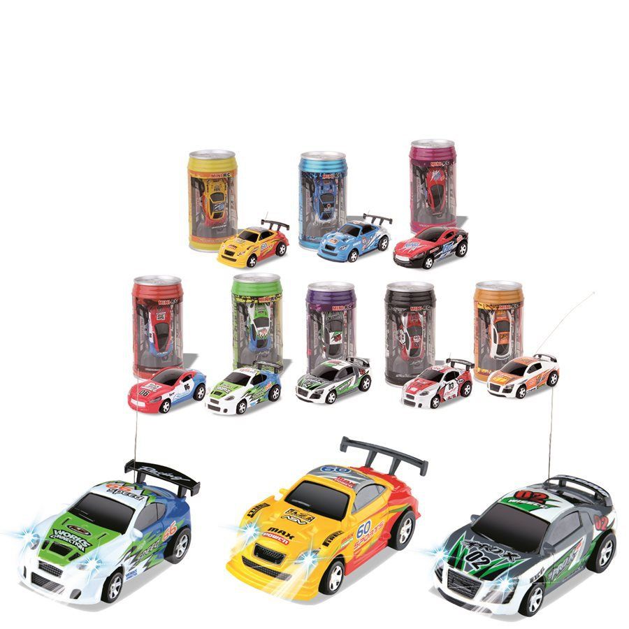mini coche rc lata