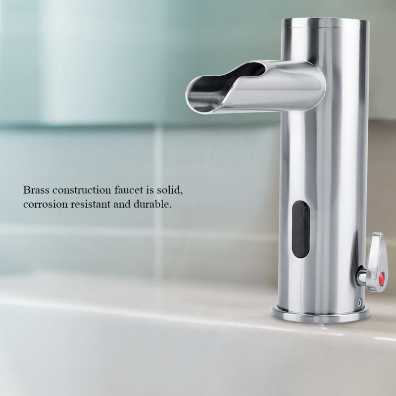 2020 Deck Mount Bathroom Sink Tap Automatic Touch Free Sensor