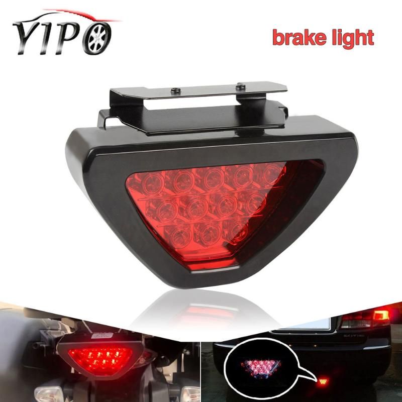 Universal Car Brake Tail Light Rear Roof Fog Lamp Brake Stop LED Warning Light