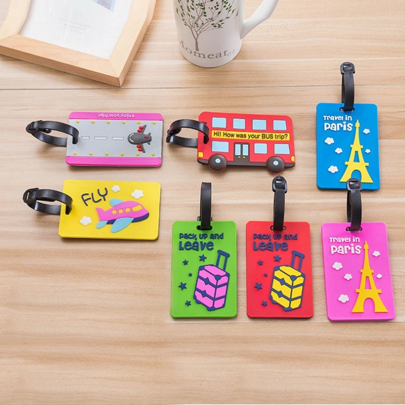 2021 Travel Accessories Creative Baggage Boarding Tags Luggage Tag