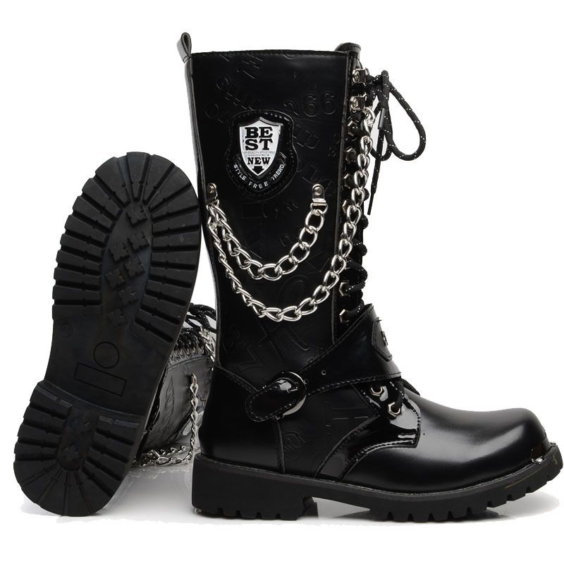 military boots lace up