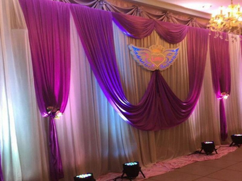 Top Quality Colorful Wedding Background Drapery Decoration Purple Voilet Drapery Baby Shower Decorations 3mx6m Shop Party Supplies Shrek Party Supplies From Weddingdecor2019 141 31 Dhgate Com It's that first impression, when your guests enters the room you so beautifully decorated that makes it all worth while. dhgate com