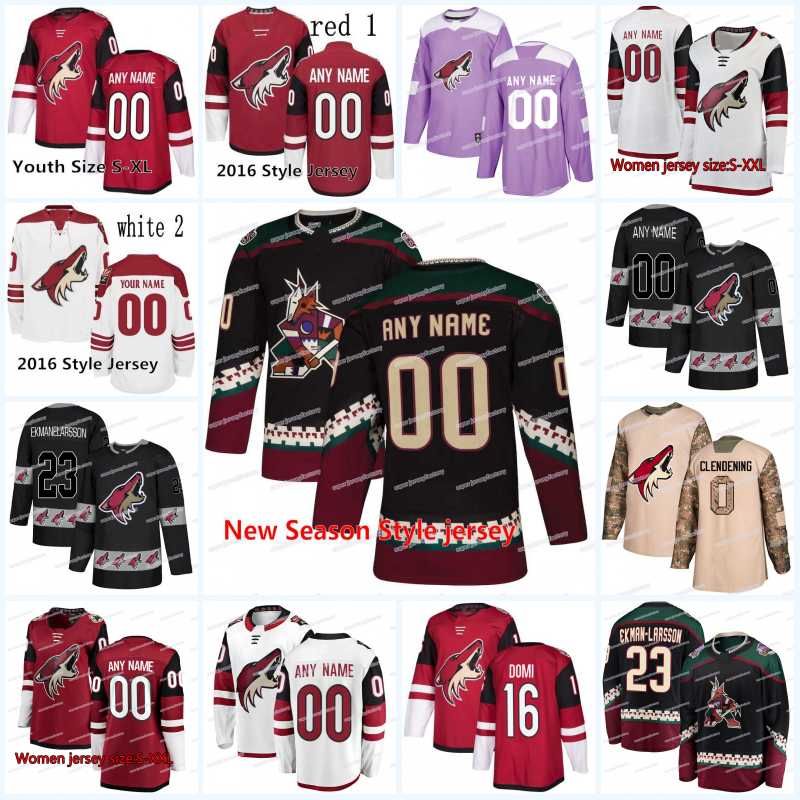 arizona coyotes jersey 2016