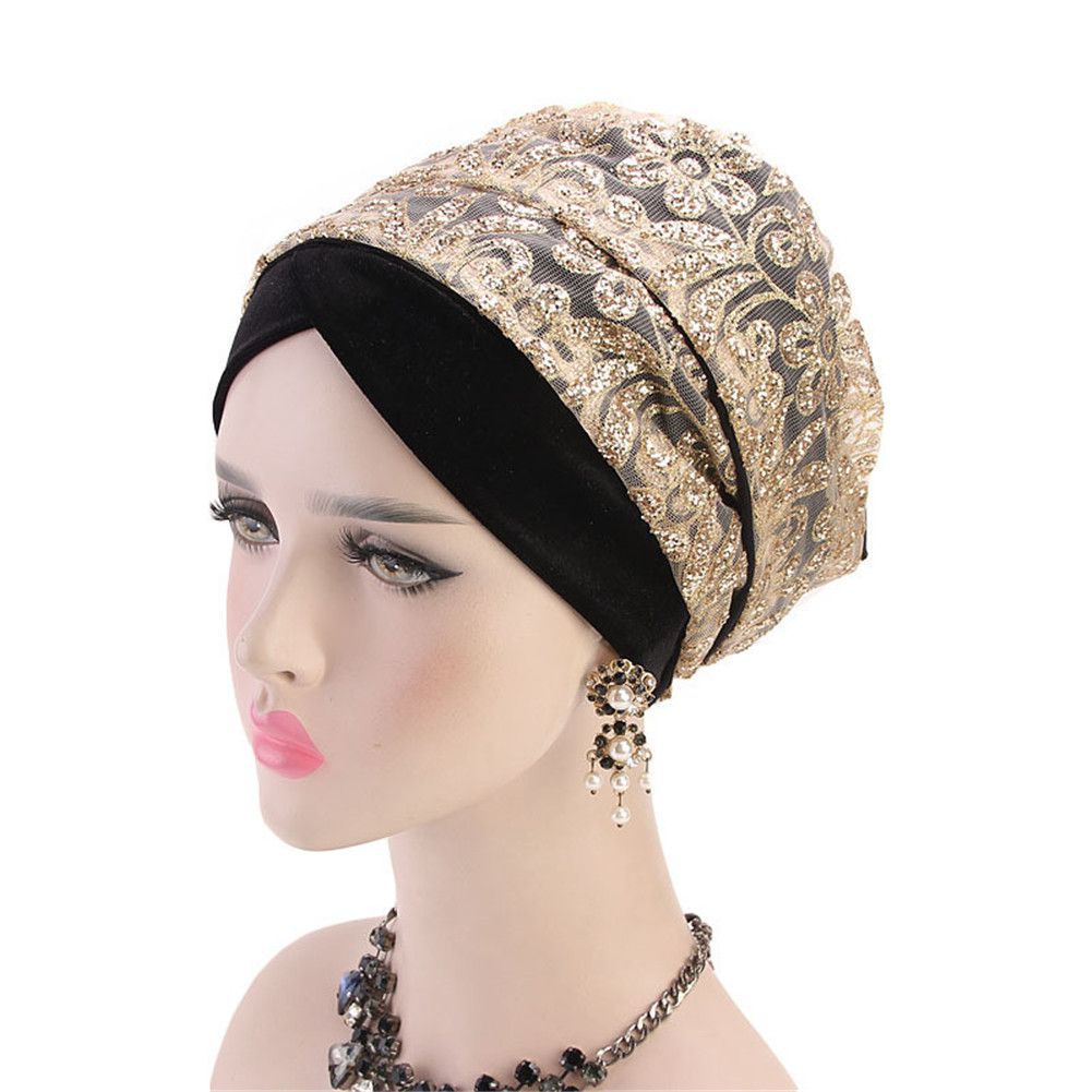 2020 2019 Bohemian Style Floral Velvet Long Turban Hijab Women Printed Chemo Bandana Headwrap Extra Long Headscarf From Joyfulfashionworld 8 04 Dhgate Com