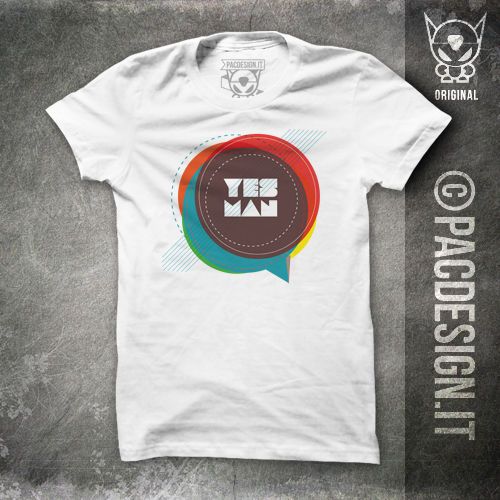 T Shirt Rock Optical Anni 70 80 Vintage Yes Man Fashion Size