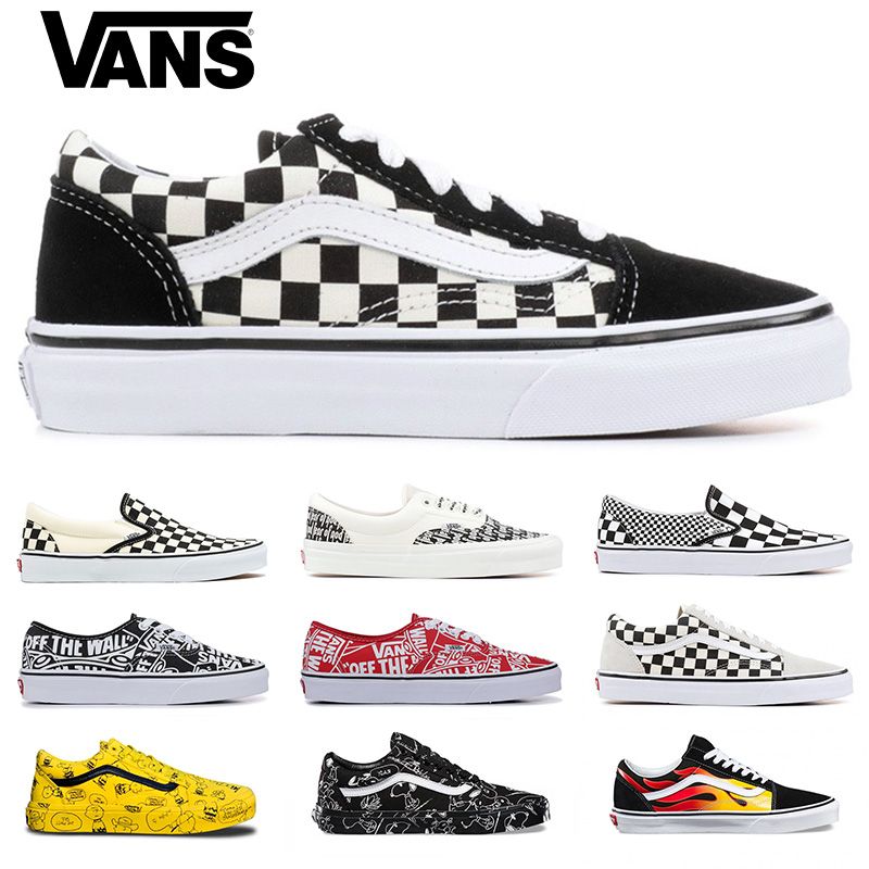 vans sneakers black and white