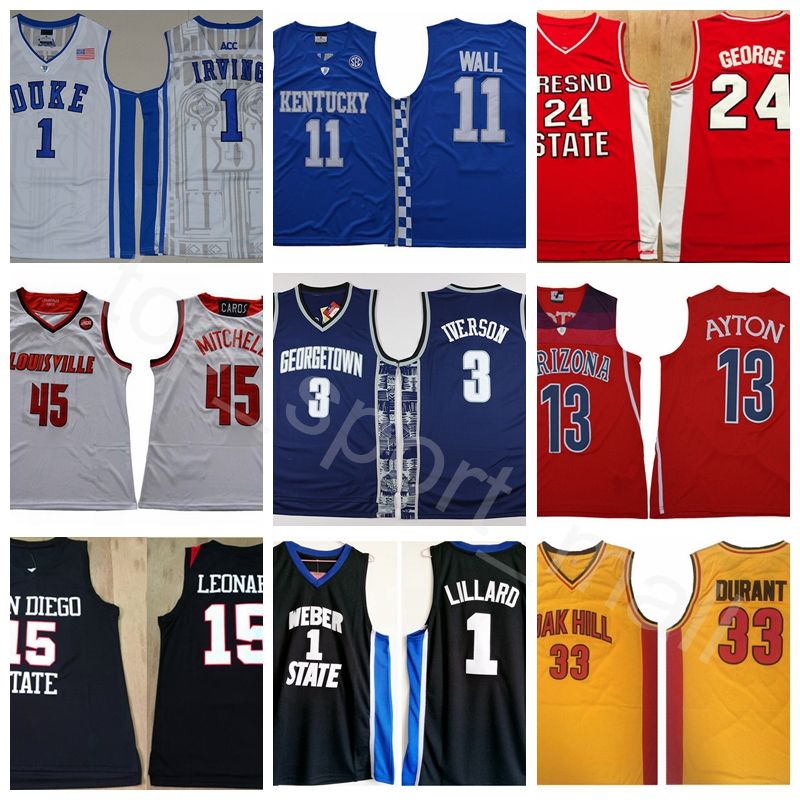 Discount Men College Basketball Jersey All Teams Kyrie Durant
