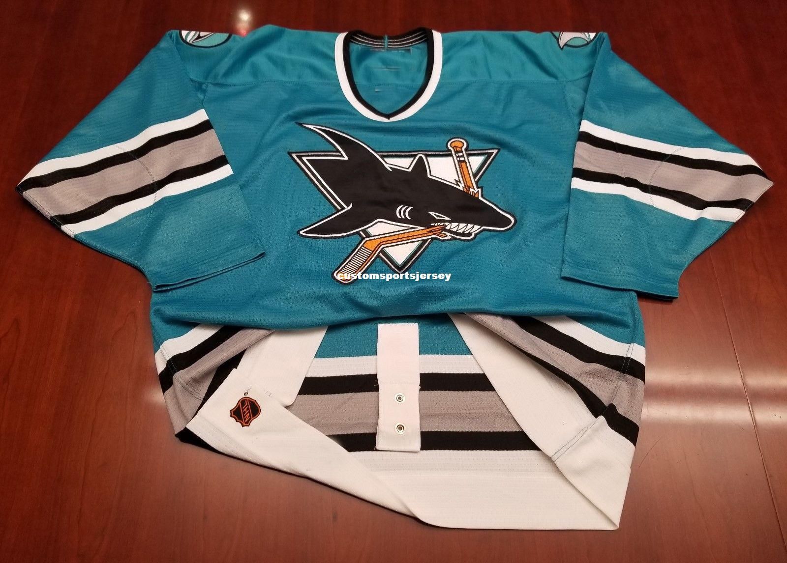 retro sharks jersey