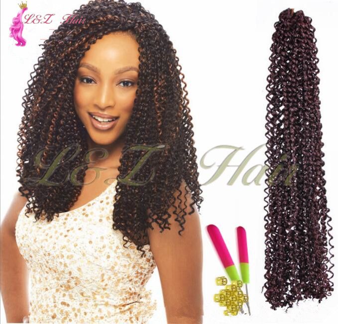 2019 Braiding Hair Extensions Water Wave Braids Black 613 Bundles