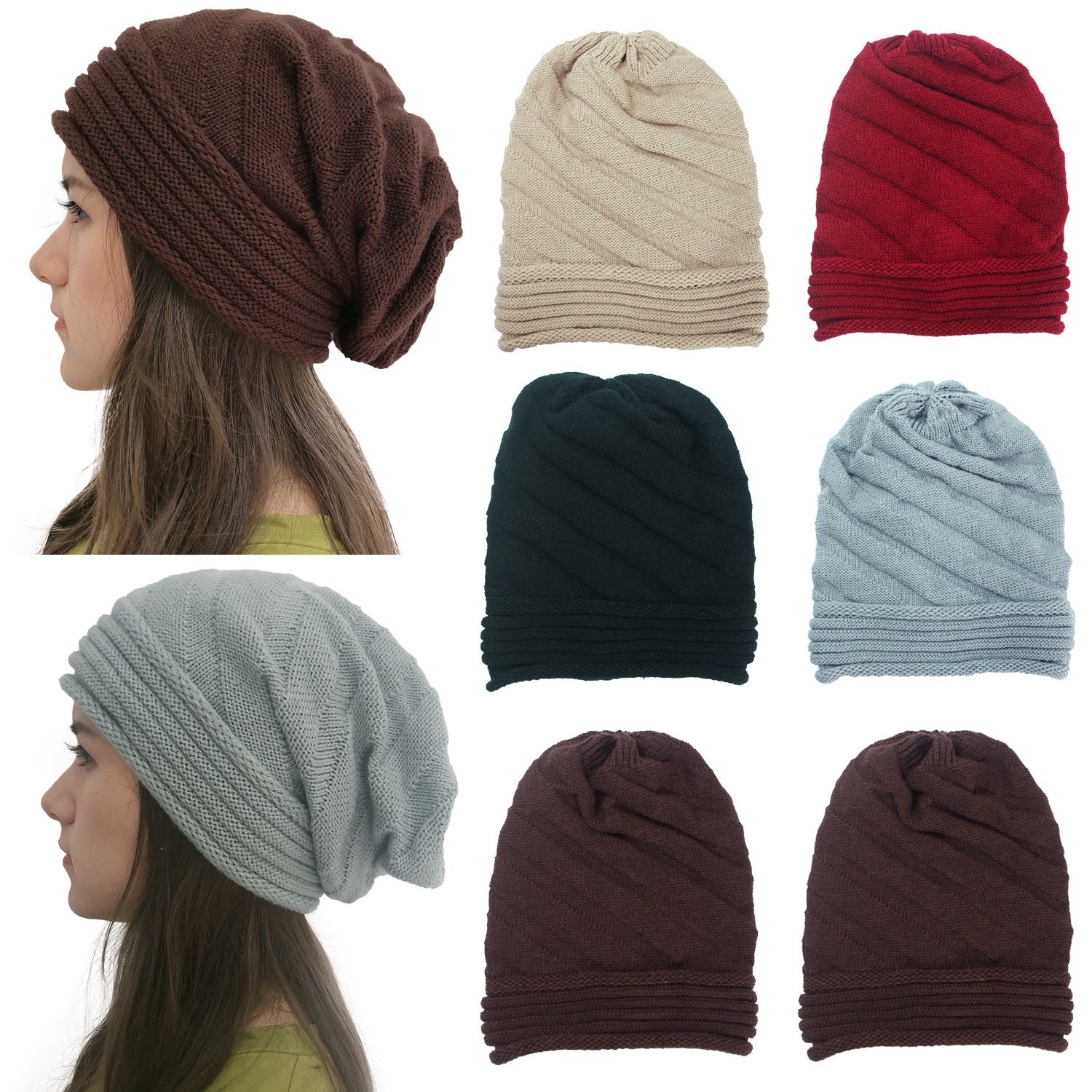 oversized wool hat