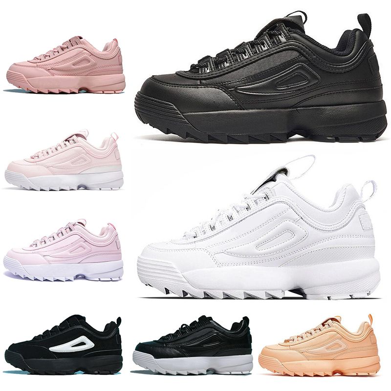 fila disruptor gris mujer