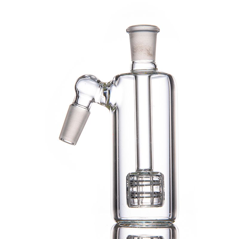 14mm 18mm Glass Ash Catcher Perc Water Pipe Attachment Hookah Bong 