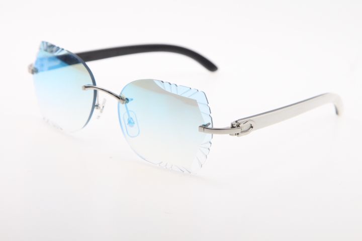 Silver Blue Mirror Lens