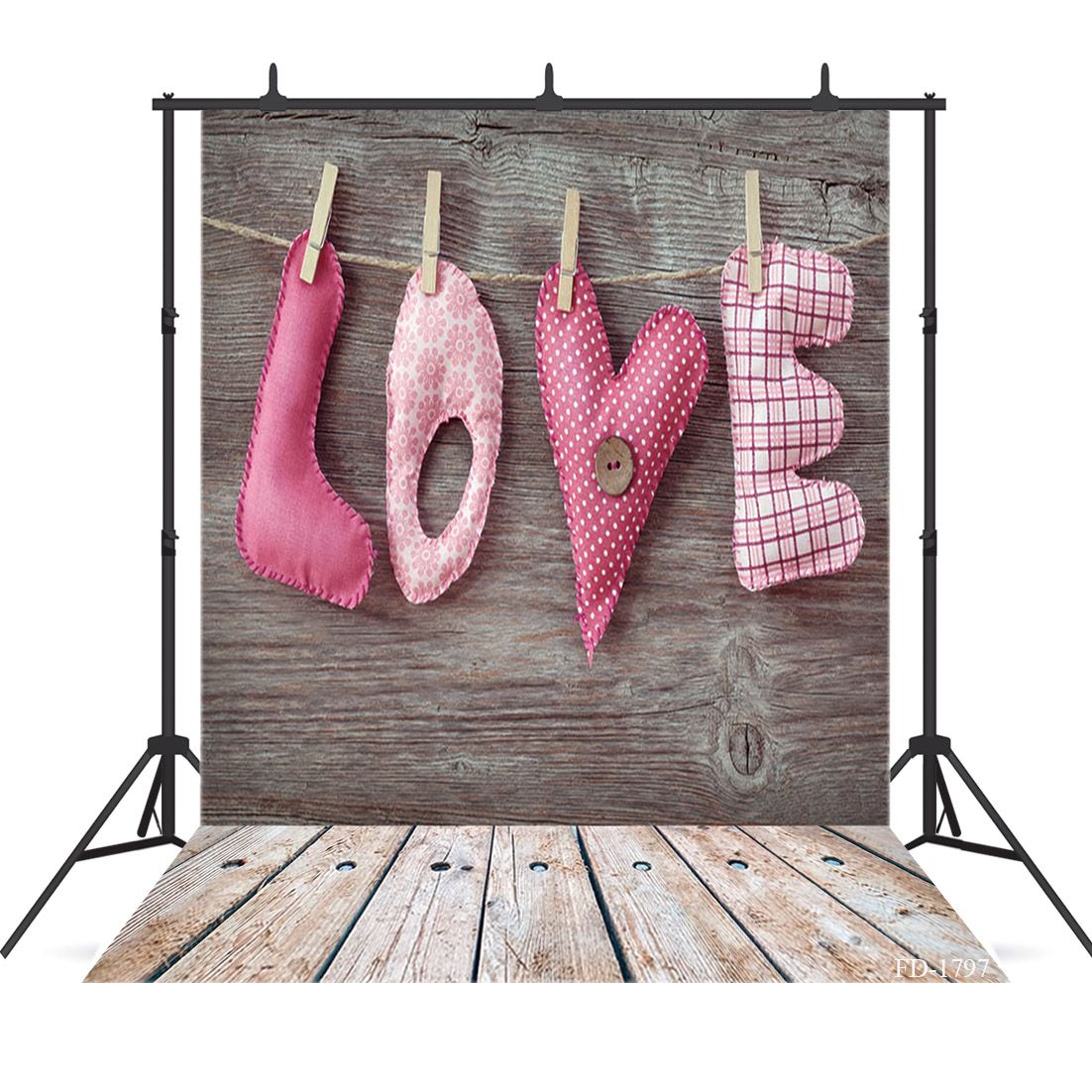 Grosshandel Liebe Banner Fotografie Hintergrund Holzboden