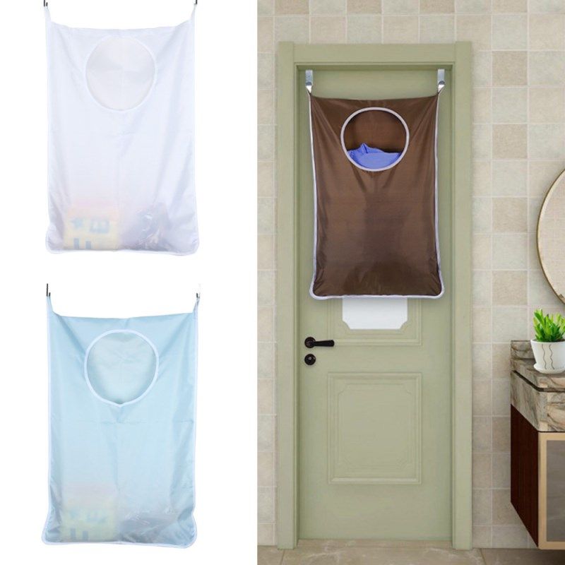 2019 Household Hanging Laundry Hamper Over Door Large Capacity