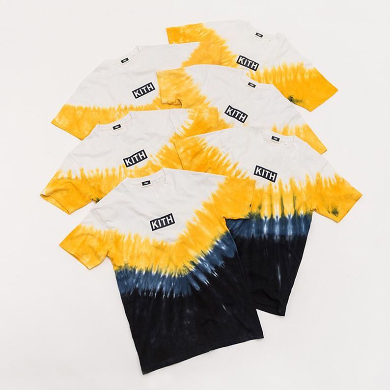 kith summer tie dye tee