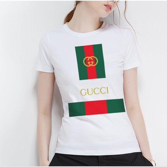 gucci lady t shirt