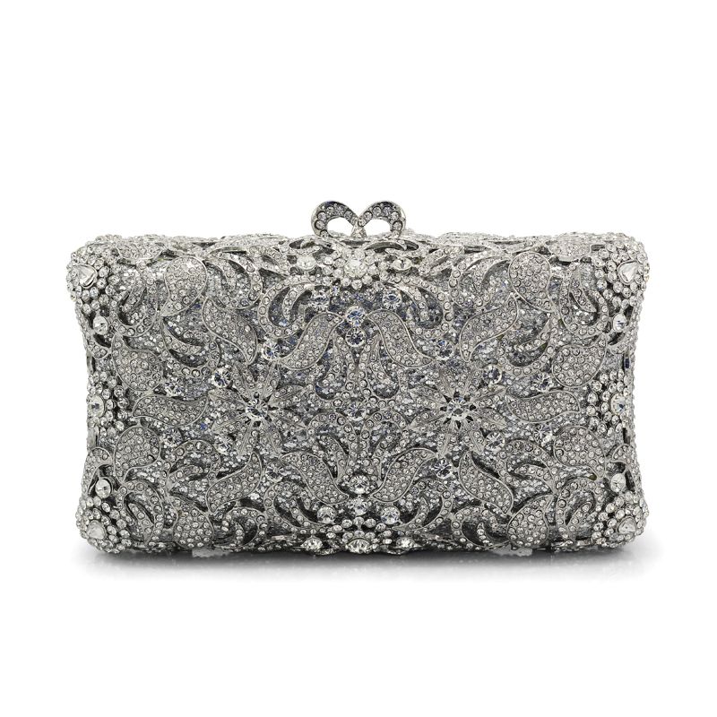 Color : Silver LBY European and American Pearl Dinner Bag Womens Banquet Dress Evening Clutch Evening Package