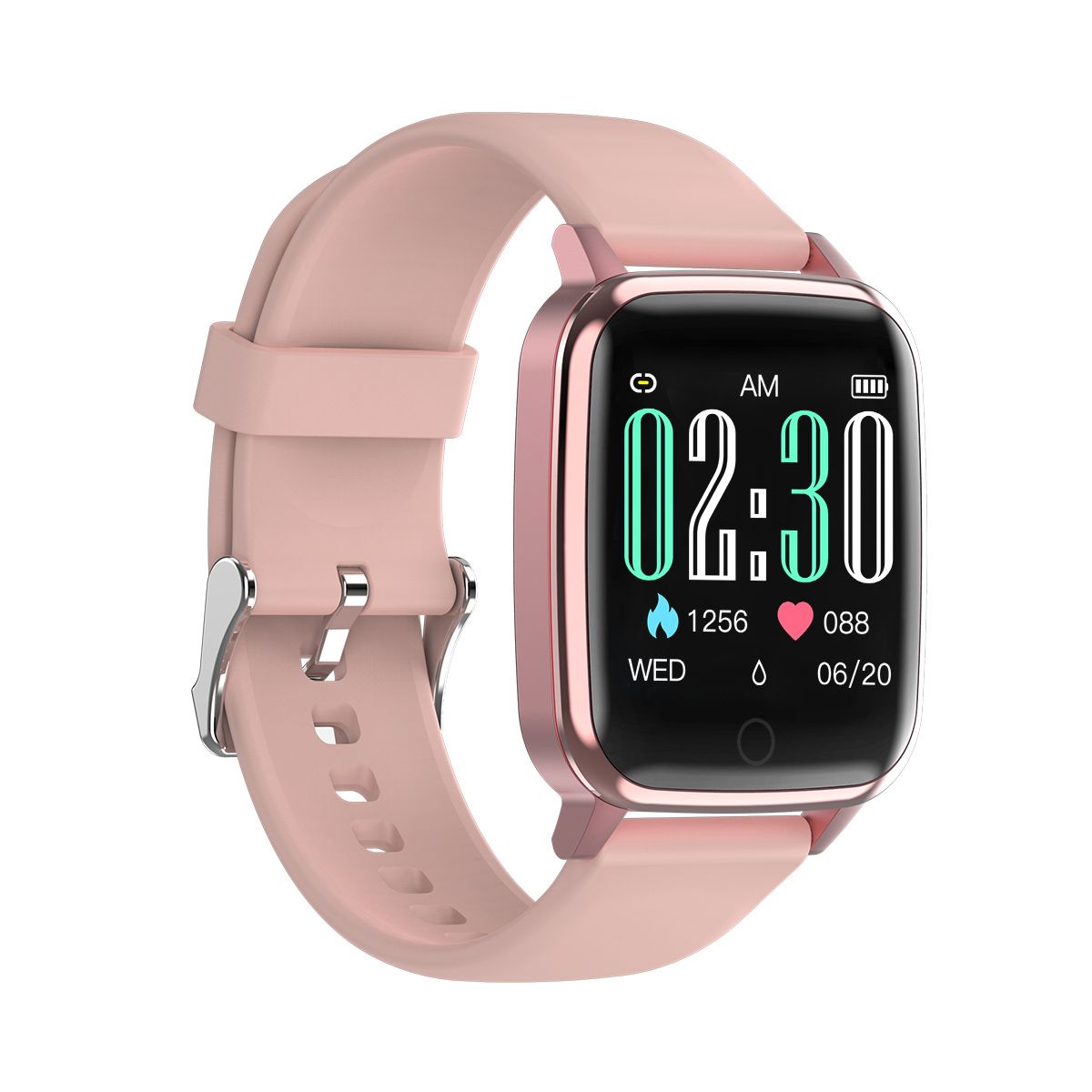 R1 Smart Watch Bluetooth Sport Wristband Heart Rate Blood Pressure ...